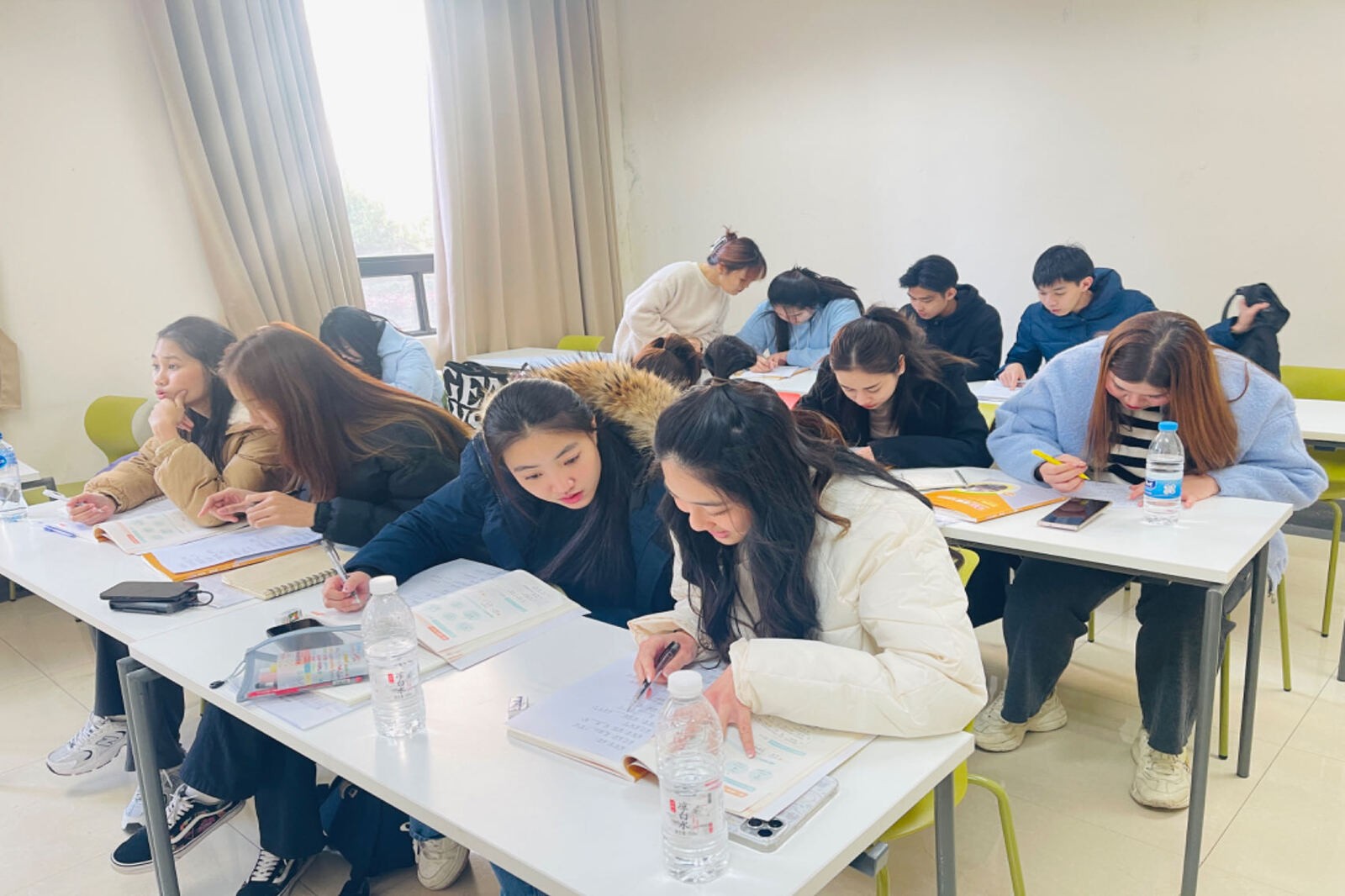 1st Day of Winter Semester Class for 2023 DHICA St...