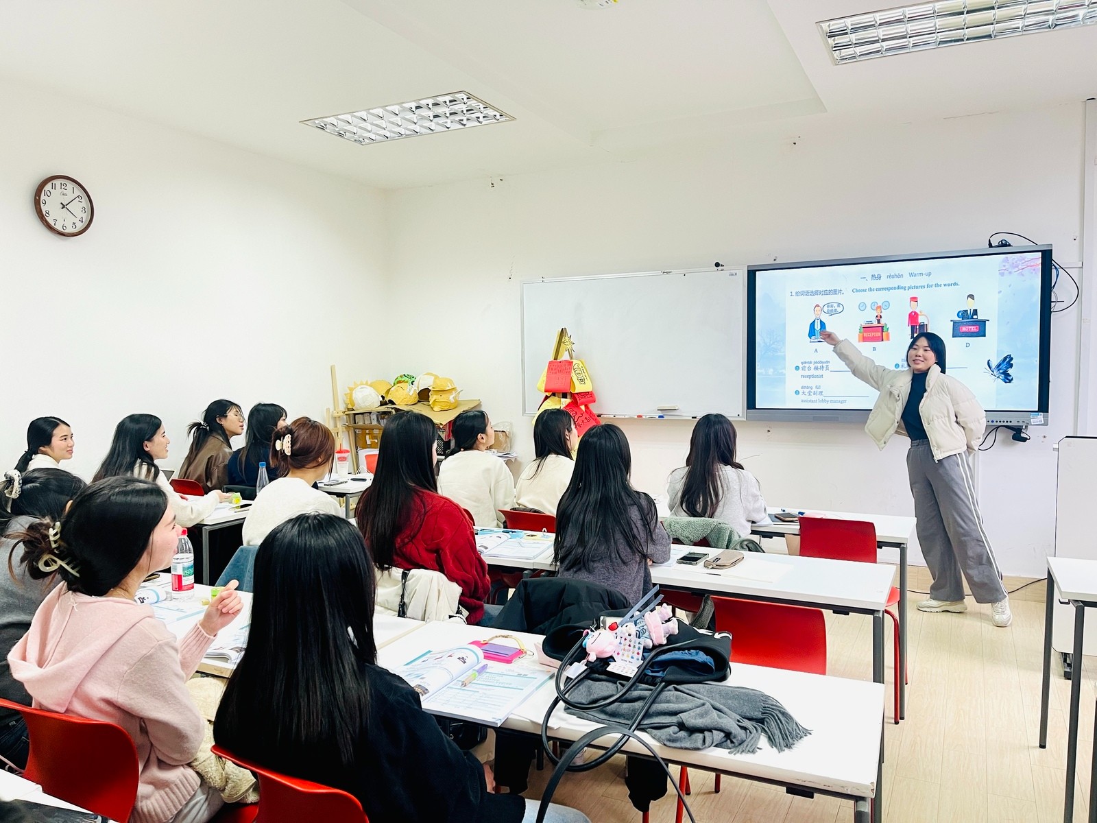 First Day of the Classes in ECNU for DHICA 2024 St...